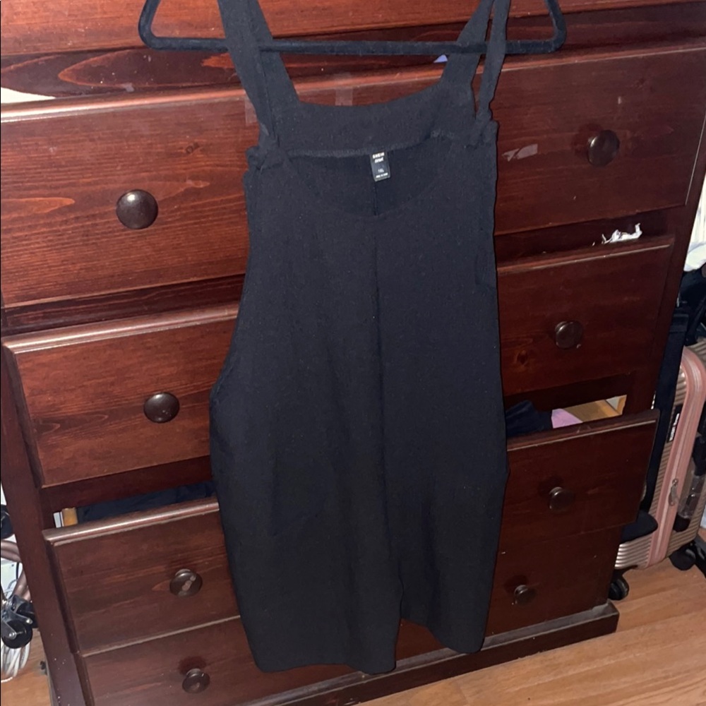 Black Midi romper